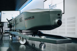 German Taurus Missile on display